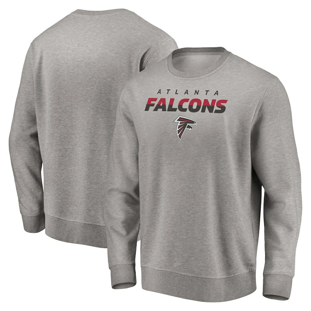 Atlanta Falcons Elevate Play Pullover Sweatshirt - Gray cheap