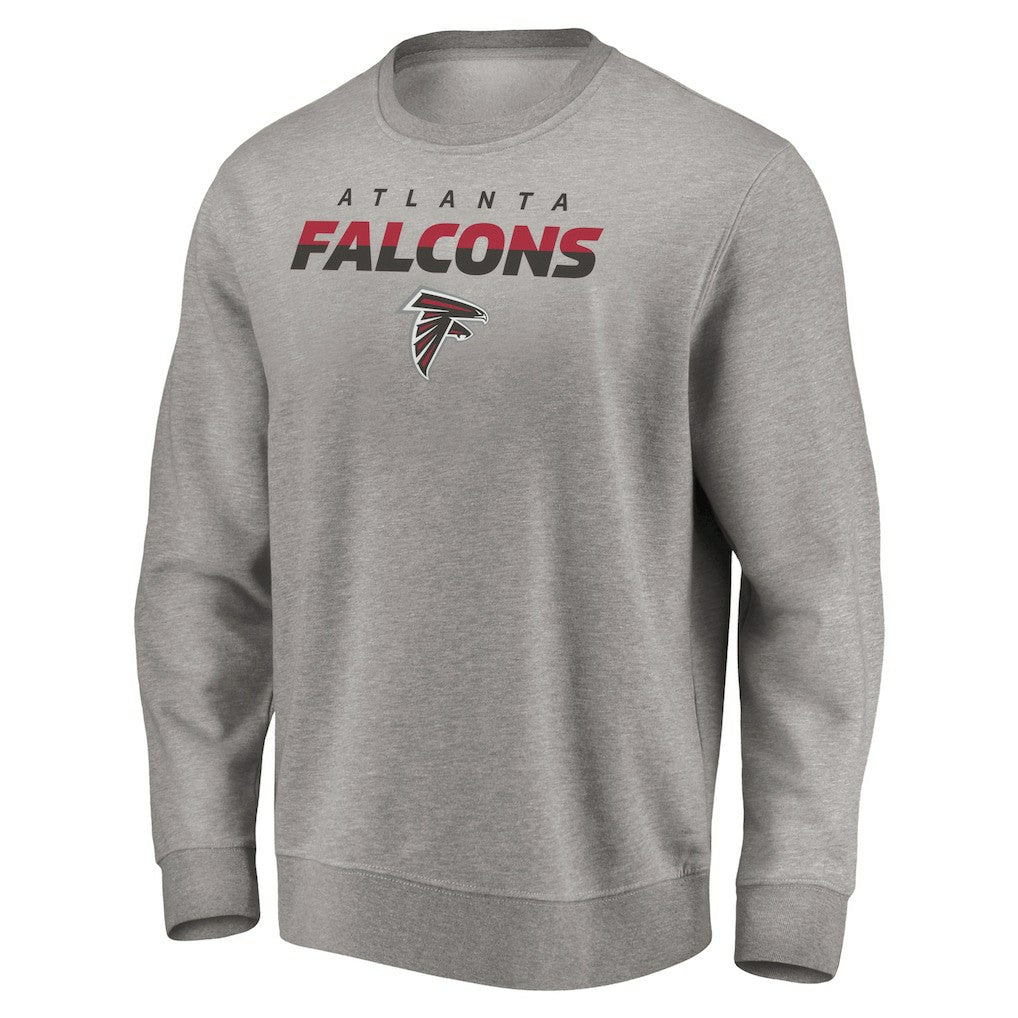 Atlanta Falcons Elevate Play Pullover Sweatshirt - Gray cheap