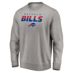 Buffalo Bills Elevate Play Pullover Sweatshirt - Gray cheap
