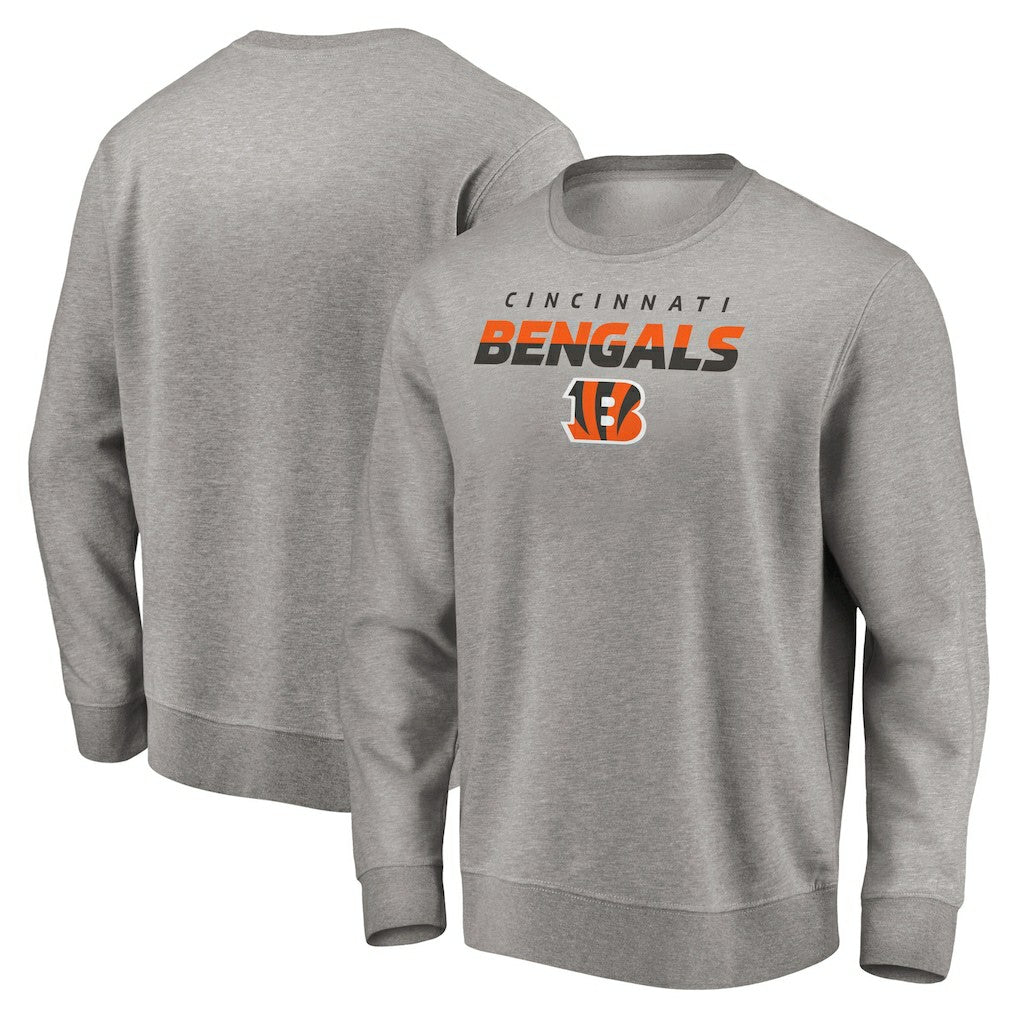 Cincinnati Bengals Elevate Play Pullover Sweatshirt - Gray sale