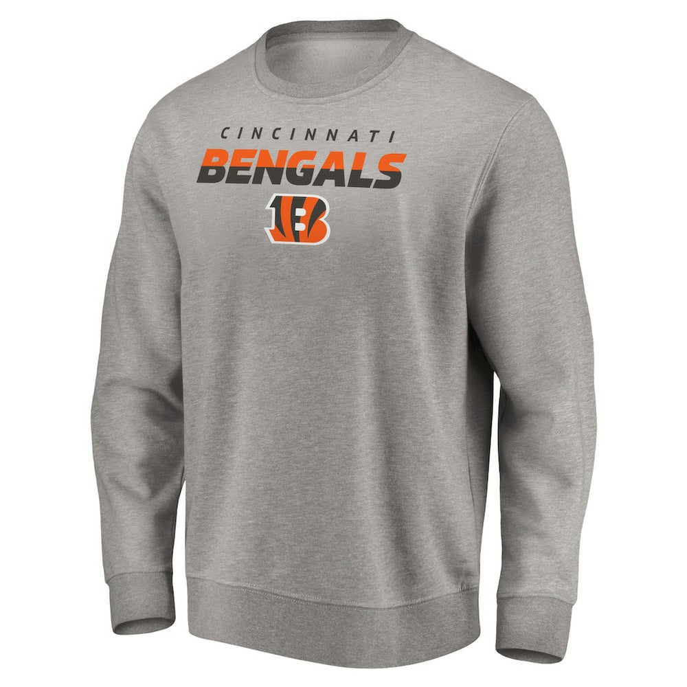Cincinnati Bengals Elevate Play Pullover Sweatshirt - Gray sale