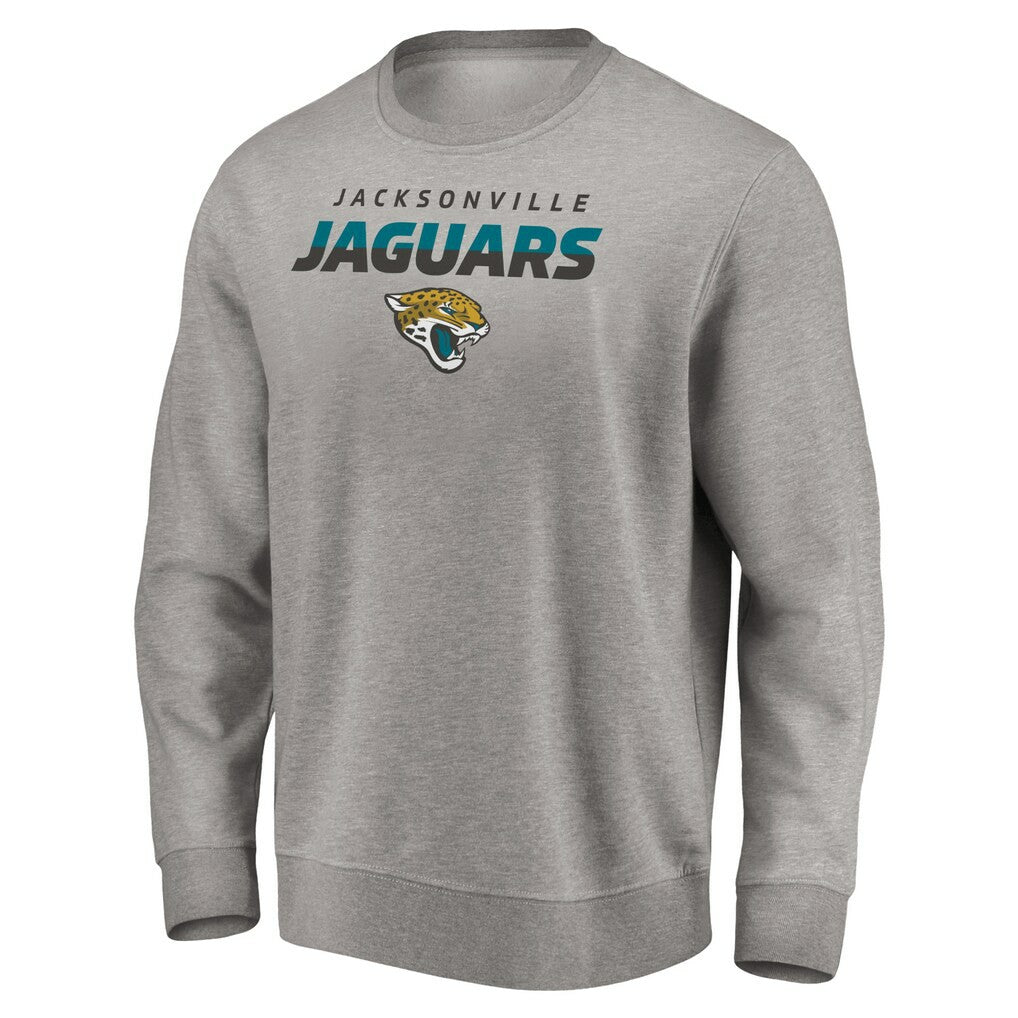 Jacksonville Jaguars Elevate Play Pullover Sweatshirt - Gray on sale
