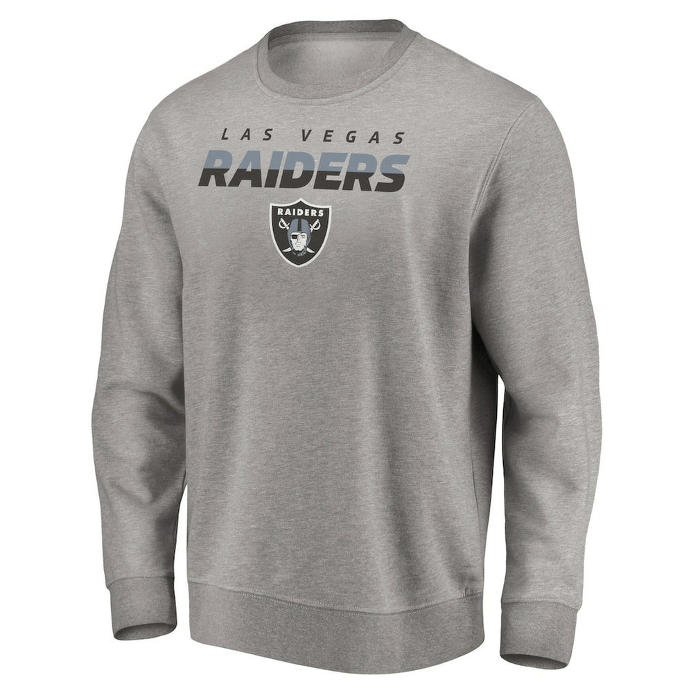 Las Vegas Raiders Elevate Play Pullover Sweatshirt - Gray on sale