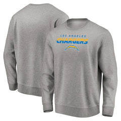 Los Angeles Chargers Elevate Play Pullover Sweatshirt - Gray discount