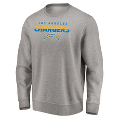 Los Angeles Chargers Elevate Play Pullover Sweatshirt - Gray discount