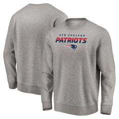 New England Patriots Elevate Play Pullover Sweatshirt - Gray discount