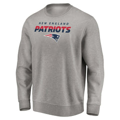 New England Patriots Elevate Play Pullover Sweatshirt - Gray discount
