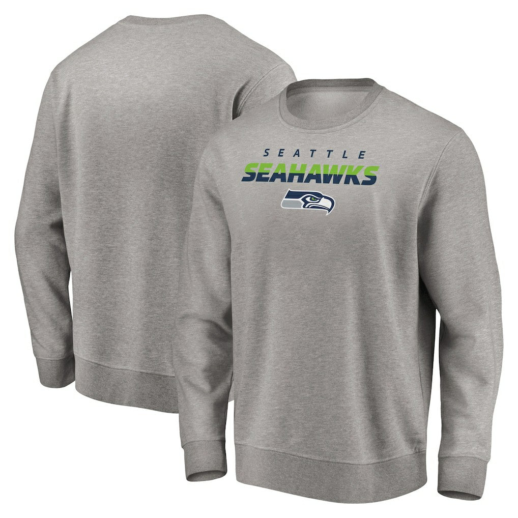 Seattle Seahawks Elevate Play Pullover Sweatshirt - Gray sale