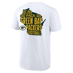 Green Bay Packers Hot Shot T-Shirt - White online