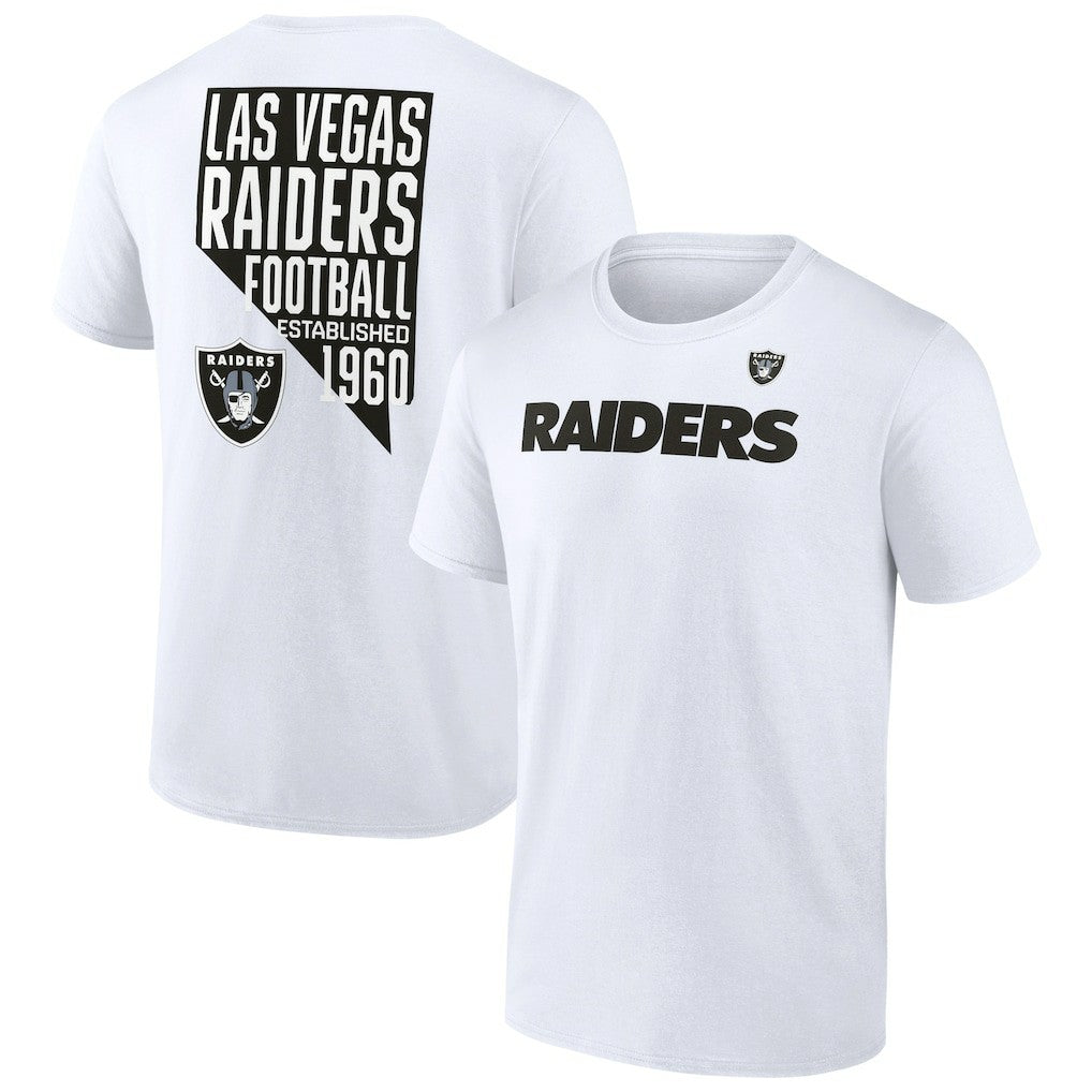 Las Vegas Raiders Hot Shot T-Shirt - White on sale