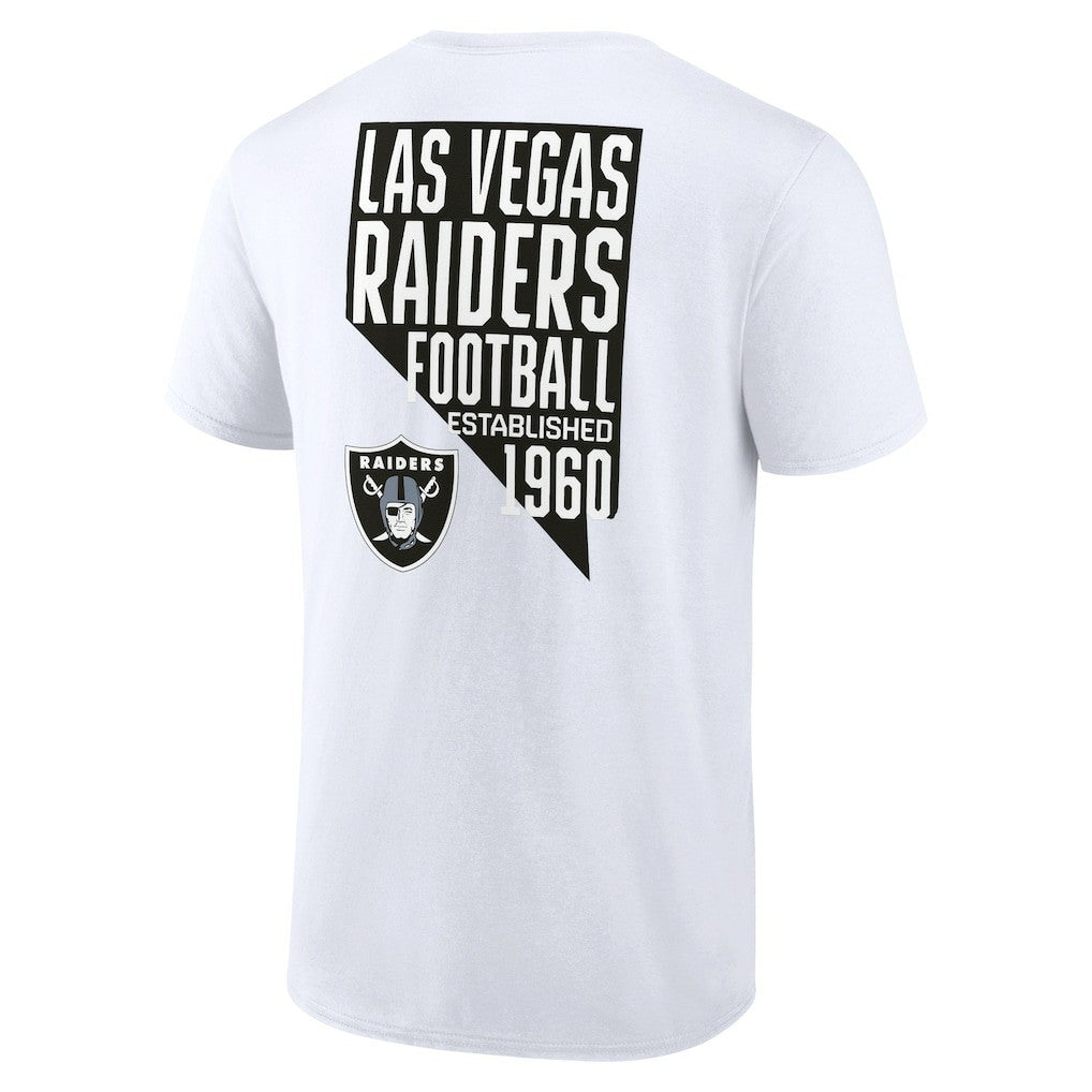 Las Vegas Raiders Hot Shot T-Shirt - White on sale