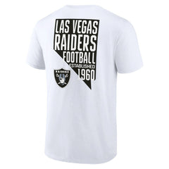 Las Vegas Raiders Hot Shot T-Shirt - White on sale