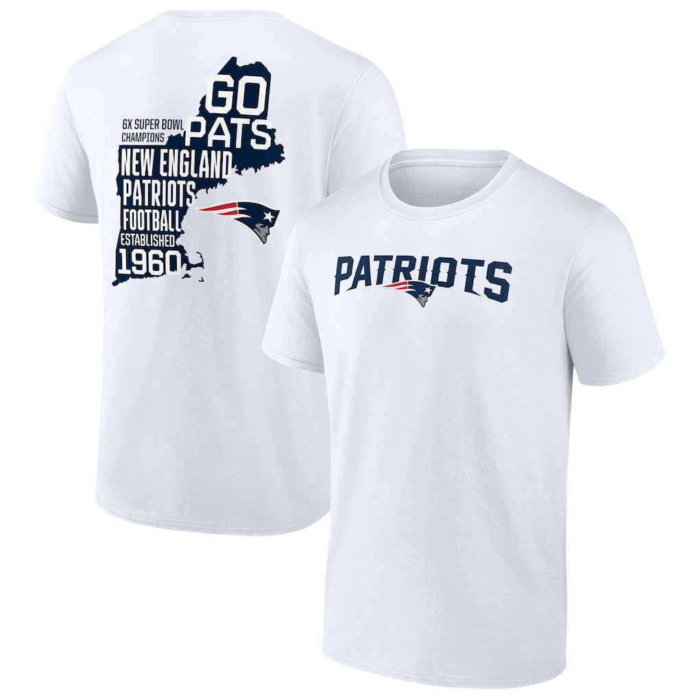 New England Patriots Hot Shot T-Shirt - White for sale