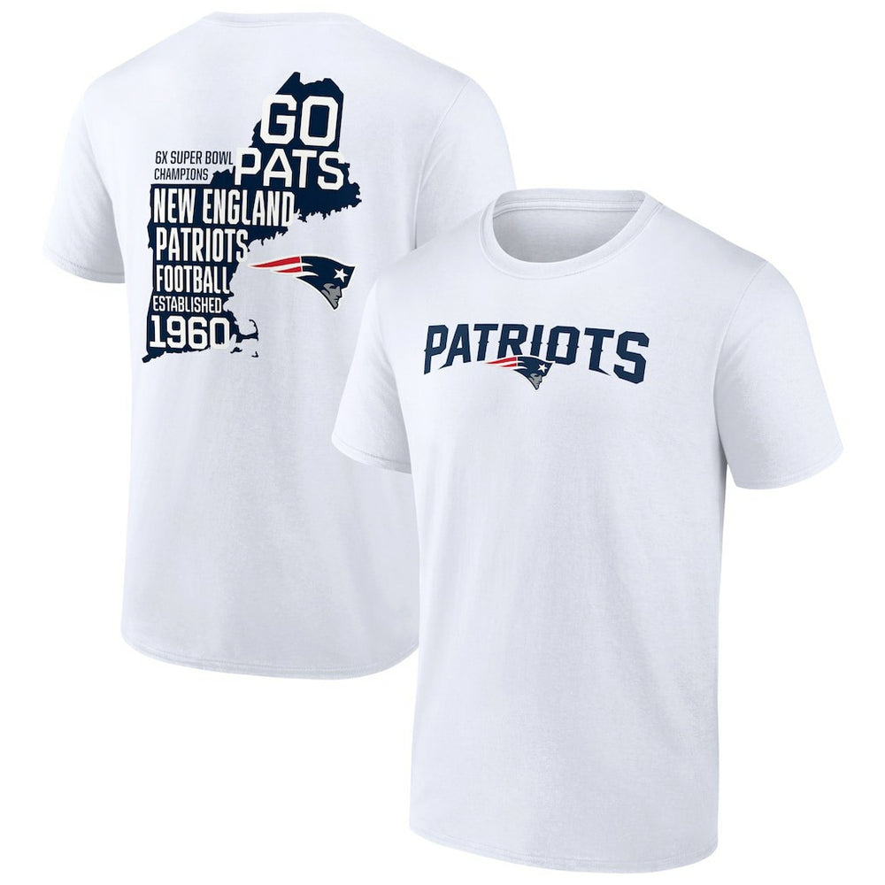 New England Patriots Hot Shot T-Shirt - White for sale