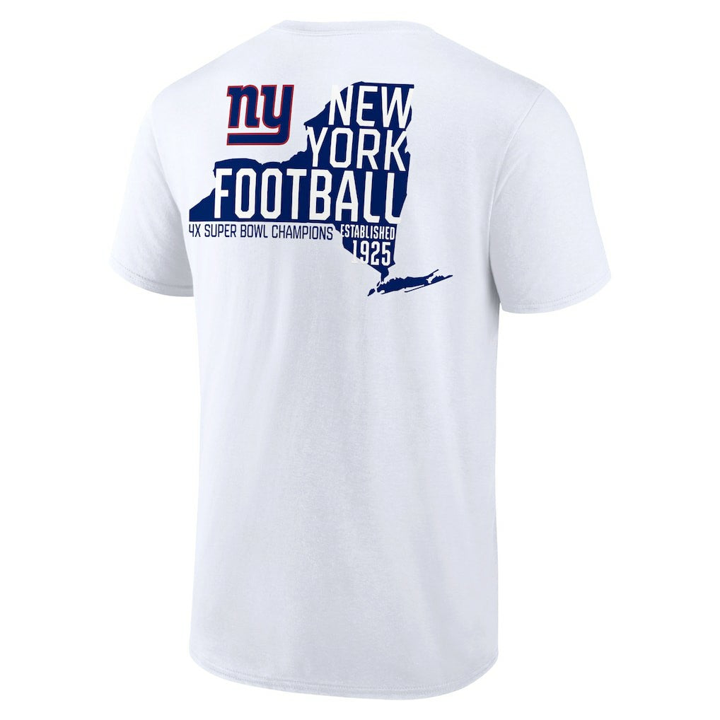 New York Giants Hot Shot T-Shirt - White for sale