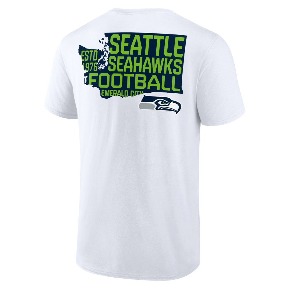 Seattle Seahawks Hot Shot T-Shirt - White on sale
