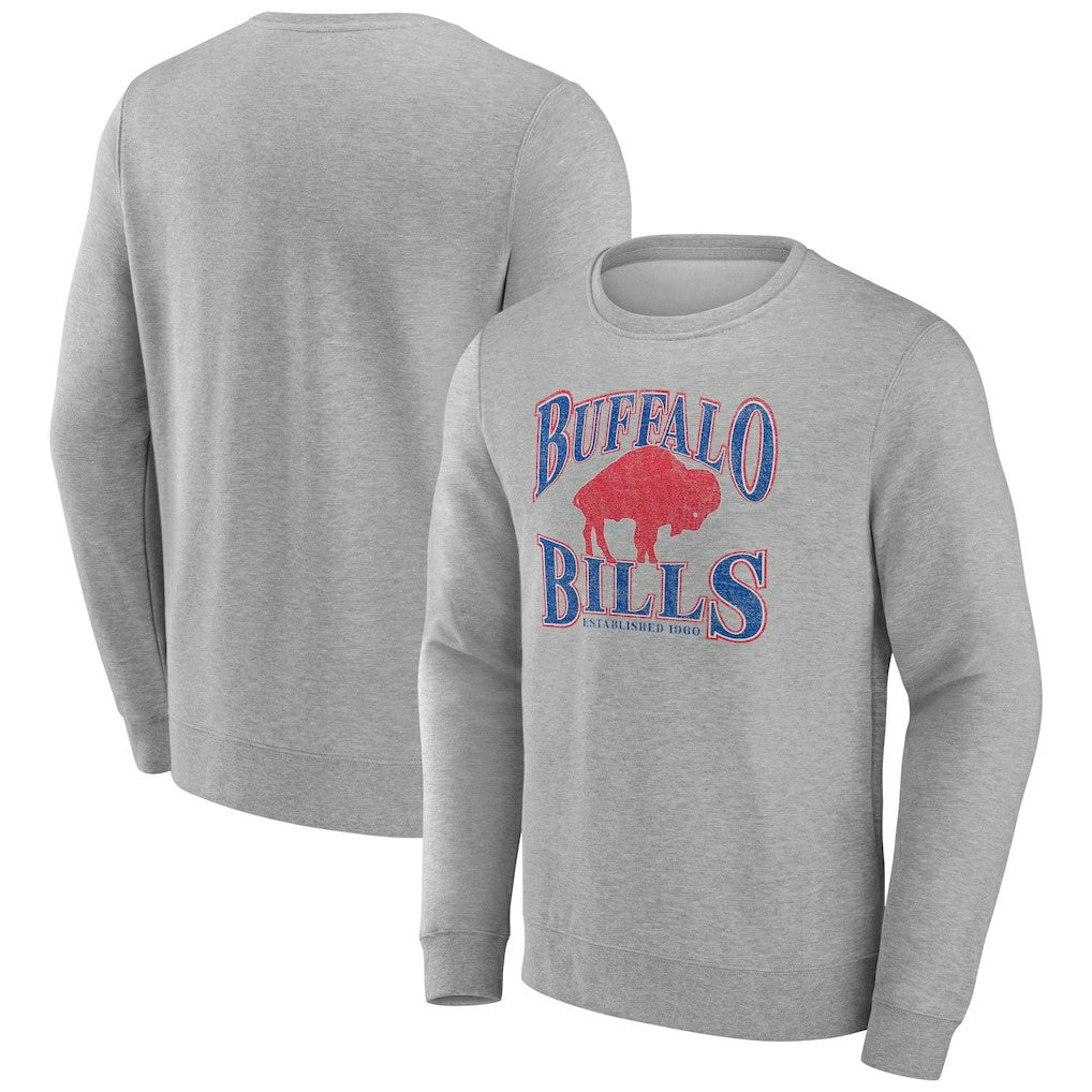 Buffalo Bills Playability Pullover Sweatshirt - Gray online