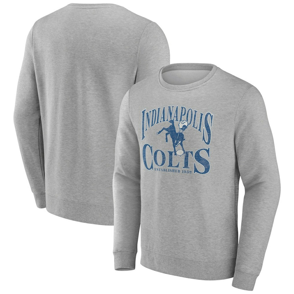 Indianapolis Colts Playability Pullover Sweatshirt - Gray cheap