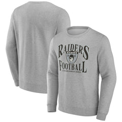 Las Vegas Raiders Playability Pullover Sweatshirt - Gray outlet