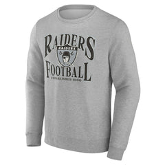 Las Vegas Raiders Playability Pullover Sweatshirt - Gray outlet