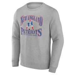 New England Patriots Playability Pullover Sweatshirt - Gray sale
