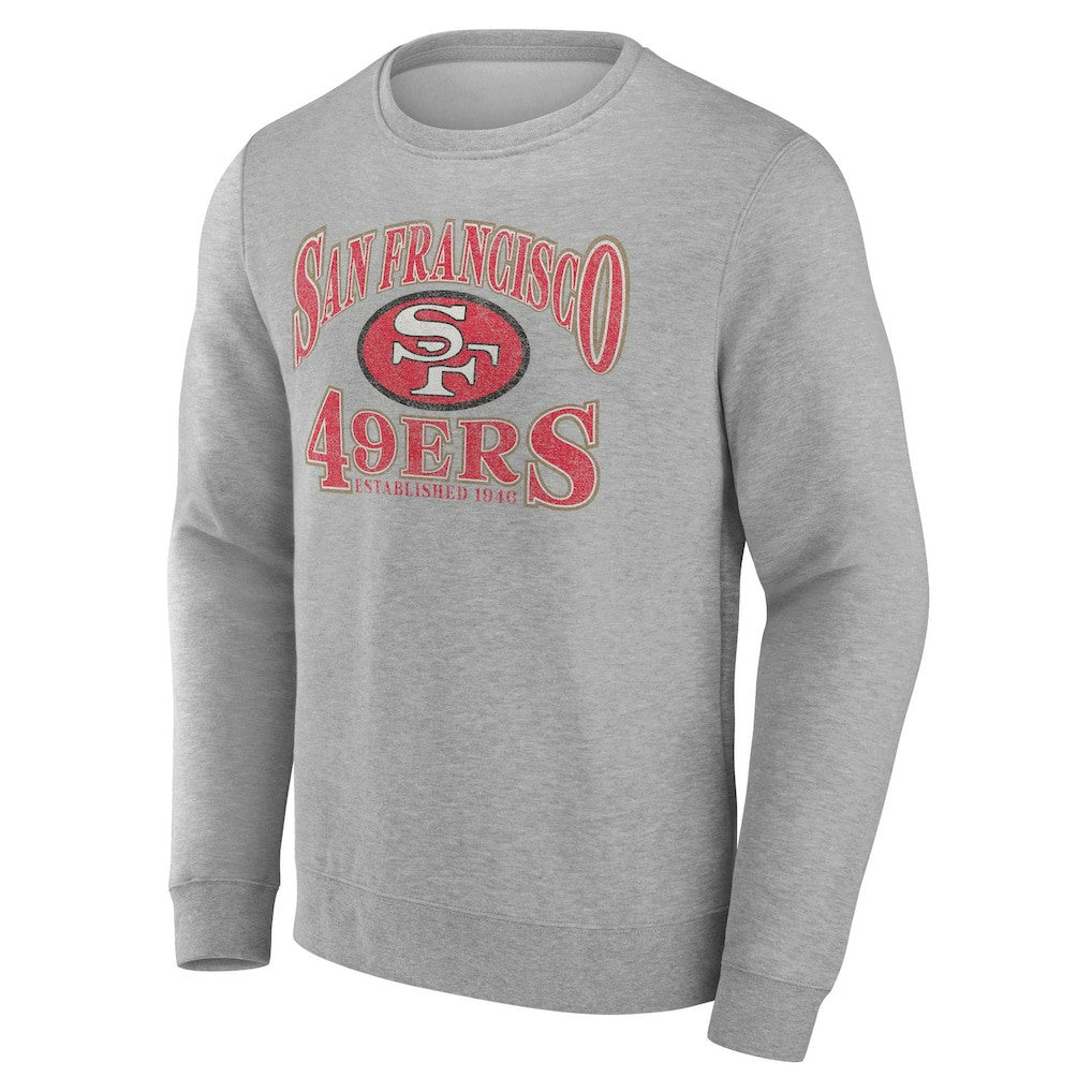 San Francisco 49ers Playability Pullover Sweatshirt - Gray for sale