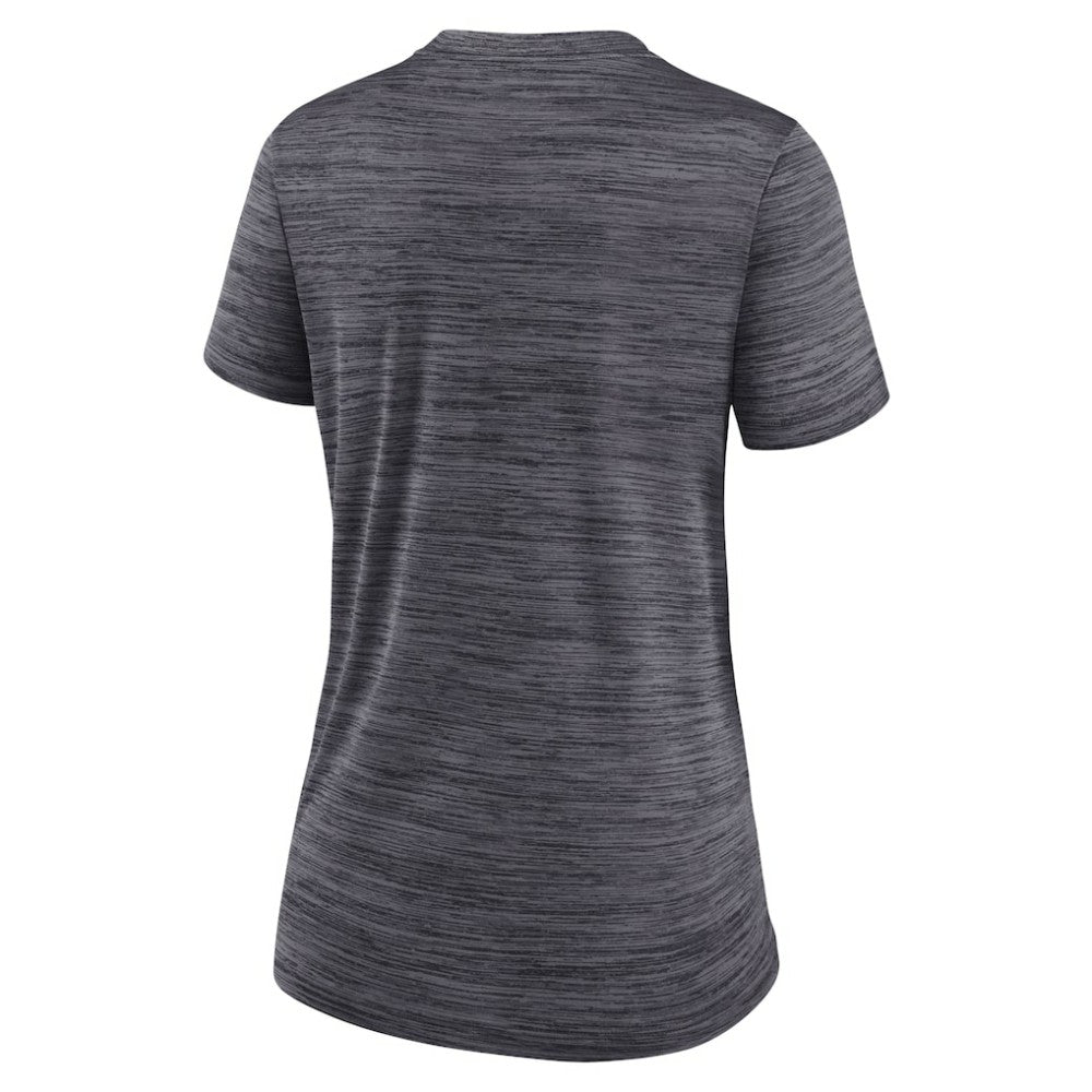 Baltimore Orioles Women's City Connect Practice Velocity T-Shirt Charcoal