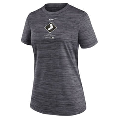 Chicago White Sox Women's City Connect Practice Velocity T-Shirt Charcoal