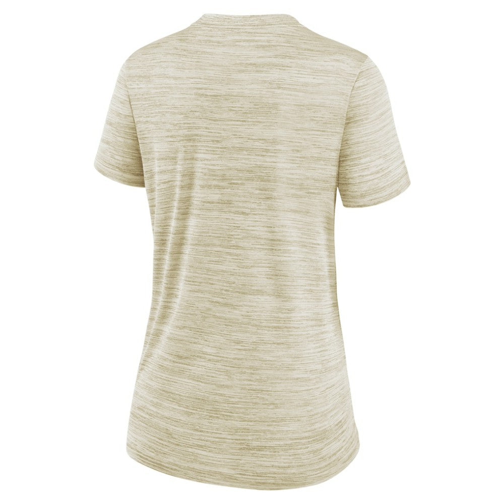 Los Angeles Angels Women's City Connect Practice Velocity T-Shirt Cream