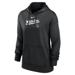 Chicago White Sox Women's Authentic Collection Performance Pullover Hoodie Black