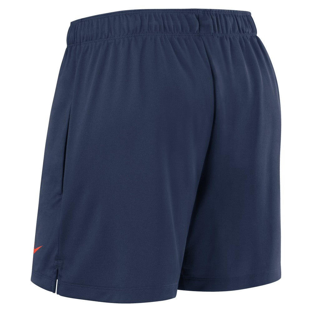 Houston Astros Women's Authentic Collection Knit Shorts Navy