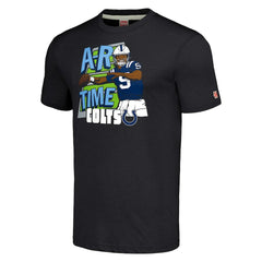 Anthony Richardson Sr. Indianapolis Colts Homage Unisex Caricature Player Tri-Blend T-Shirt - Charcoal on sale