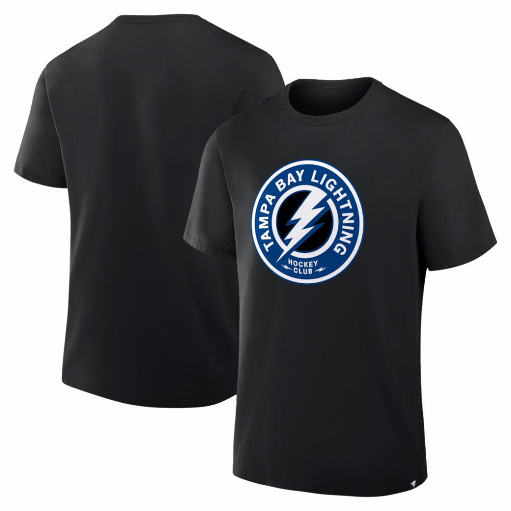 Tampa Bay Lightning Fanatics Elevated Essential T-Shirt - Black T-shirts