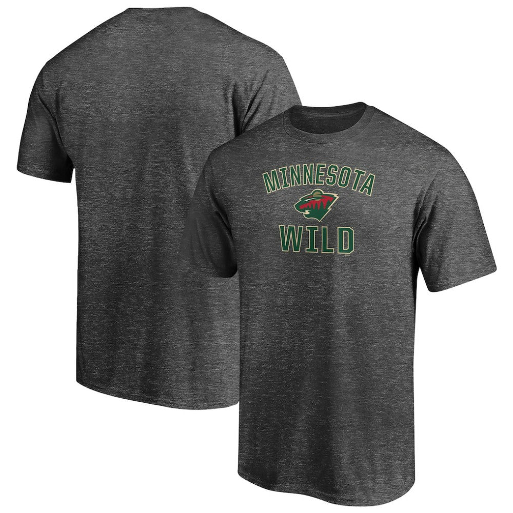 Minnesota Wild Victory Arch T-Shirt - Charcoal T-shirts
