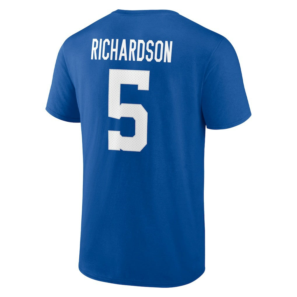 Anthony Richardson Indianapolis Colts Icon Name & Number T-Shirt - Royal online