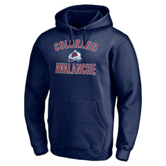Colorado Avalanche Victory Arch Pullover Hoodie - Navy Hoodies