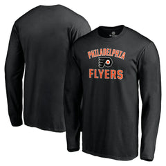 Philadelphia Flyers Victory Arch Long Sleeve T-Shirt - Black T-shirts