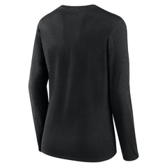 Las Vegas Raiders Women's Plus Size Foiled Play Long Sleeve T-Shirt - Black outlet