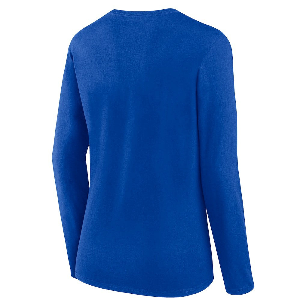 Los Angeles Rams Women's Plus Size Foiled Play Long Sleeve T-Shirt - Royal online