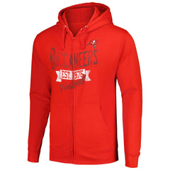 Tampa Bay Buccaneers Starter Domestic Post Season Full-Zip Hoodie - Red outlet