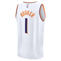 Devin Booker Phoenix Suns Fast Break Replica Player Jersey - Association Edition - White discount