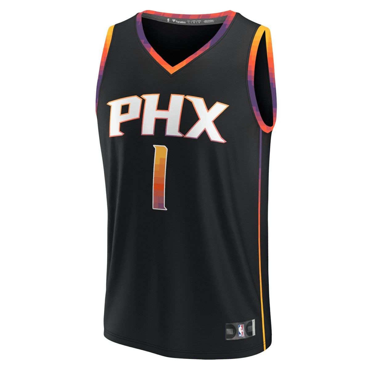 Devin Booker Phoenix Suns Youth Fast Break Player Jersey - Statement Edition - Black sale