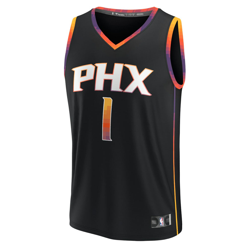 Devin Booker Phoenix Suns Youth Fast Break Player Jersey - Statement Edition - Black sale