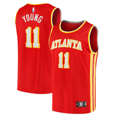 Trae Young Atlanta Hawks Fast Break Replica Jersey - Icon Edition - Red sale
