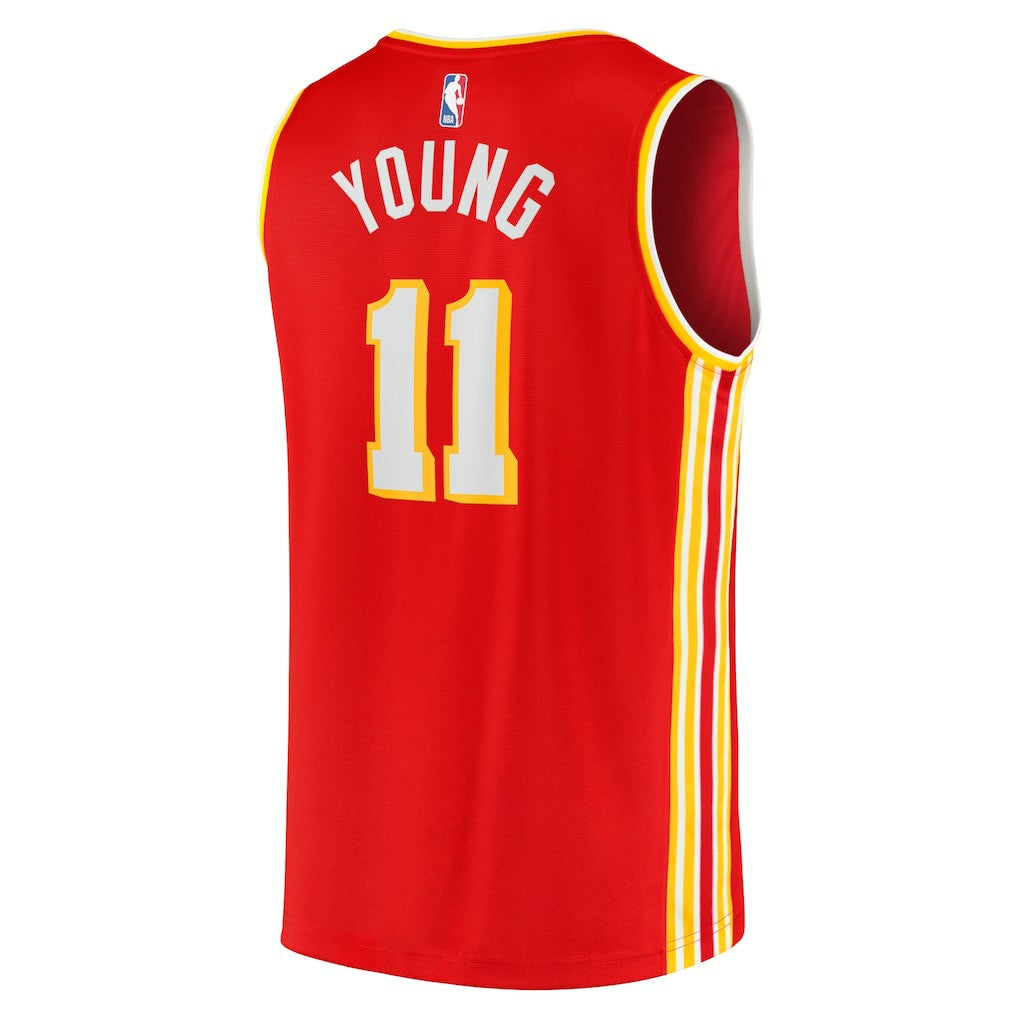 Trae Young Atlanta Hawks Fast Break Replica Jersey - Icon Edition - Red sale