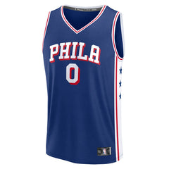 Tyrese Maxey Philadelphia 76ers Fast Break Replica Jersey - Icon Edition - Royal discount
