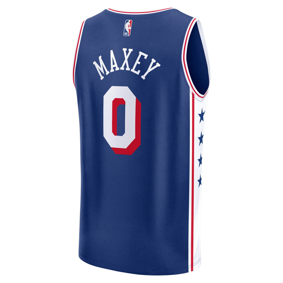 Tyrese Maxey Philadelphia 76ers Fast Break Replica Jersey - Icon Edition - Royal discount