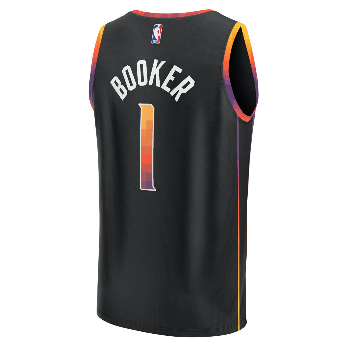 Devin Booker Phoenix Suns Fast Break Replica Player Jersey - Statement Edition - Black shop