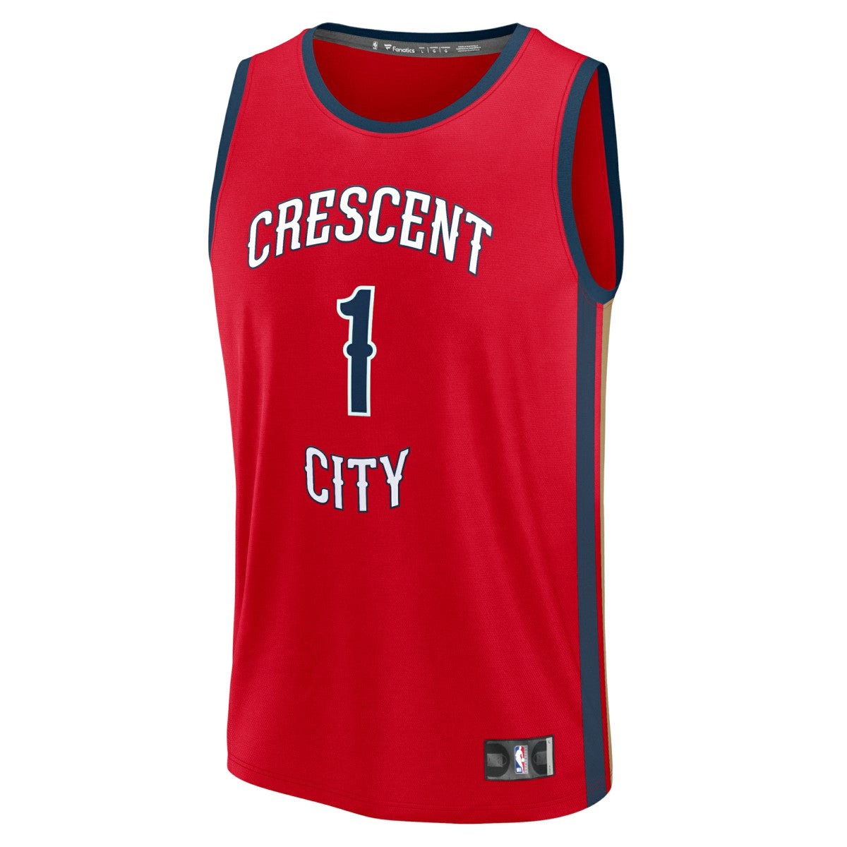 Zion Williamson New Orleans Pelicans Fast Break Replica Player Jersey - Statement Edition - Red online