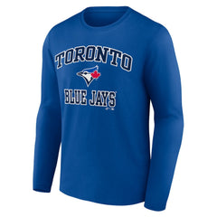 Toronto Blue Jays Logo Athletic Heart & Soul Long Sleeve T-Shirt Royal